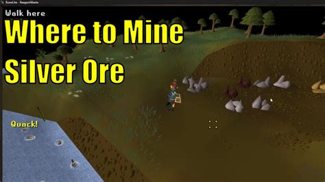 silver ore locations osrs.